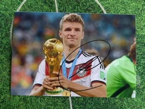 COA Foto ZERTIFIKAT THOMAS MÜLLER Autogramm Signiert Autograph FCB Signed Photo - Bild 1 von 3