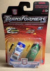 Prowl 2 & Side Swipe 2001 Transformers RID Spy Changers New - Picture 1 of 3