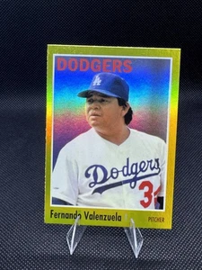 2024 Topps Archives Fernando Valenzuela Gold Foil #176 Dodgers - Picture 1 of 2