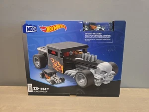 Hot Wheels Mega Build A Bone Shaker 334 Pieces with Black Bone Shaker - Picture 1 of 2