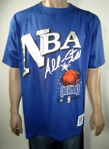 1992 NBA All Star Weekend Orlando The Game T-Shirt Vtg 90s NWT XL *DEFECT* - Picture 1 of 4