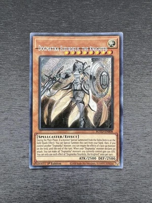 YuGiOh! Dogmatika Fleurdelis The Knighted ROTD - Misprint Name Shift 1st Ed NM - Image 1 of 4