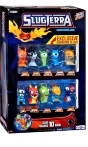 Slugterra Esclusiva Mini Lumaca 10-Pk con 3 Lumache Guardiane: Doc, Chiller e Rocky - Foto 1 di 19