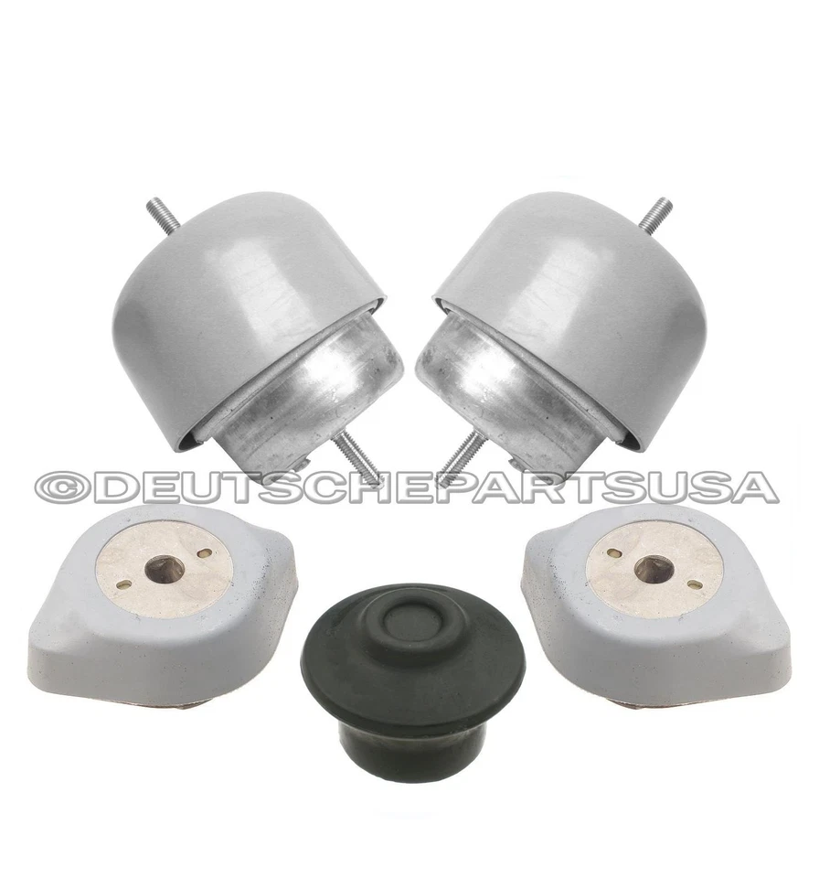 JUEGO DE 5 MONTAJE MOTOR SNUB TRANSMISIÓN AUDI A4 & A4 QUATTRO 2.8 V6 Foto 1 de 1