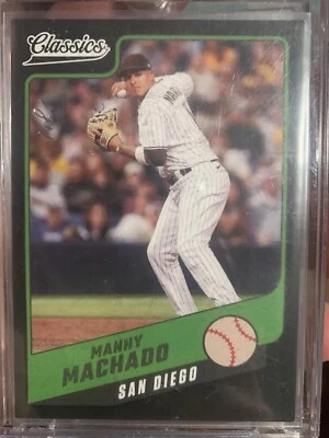 Manny Machado  2022 Chronicles Baseball Classic Black  1/1 - Image 1 of 2