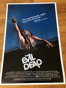 Movie Poster The Evil Dead 430mm x 650mm (Bit bigger than A2) - Picture 1 of 4