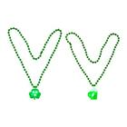 ST. Collier de perles de la Saint-Patrick, lumière verte pour les