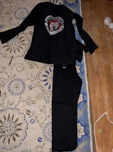 bjj gi A0T, black, with patches (can be removed) - Picture 1 of 3