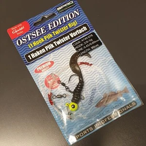 Spro Ostsee Edition 1 Haken Pilk Twister Rig 5g Black Glitter Dorsch ABVERKAUF - Bild 1 von 1