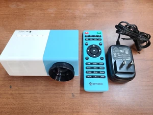 GENUINE EMATIC LCD THEATER PROJECTOR PORTABLE THEATER 320x240 RESOLUTIO EPJ480BU - Afbeelding 1 van 6