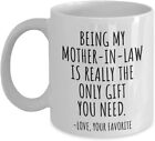 Funny Mother In Law Mug Gift For Mom In Law From Daughter Son Being My Is The On