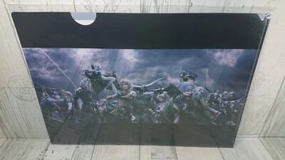 Dissidia Duodecim Final Fantasy Clear File 2 Mini Size Poster Style JP Ver USED - Image 1 of 4