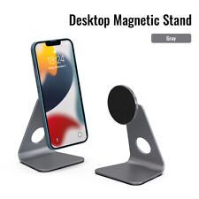 Aluminium Metal Desktop Magnetic Stand Rotating Holder For iPhone 15 14 13 12 UK