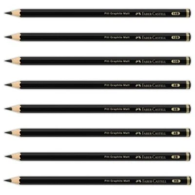 Faber-Castell Pitt Graphit Matt Künstler Zeichnen Malen Stifte - Bild 1 von 4