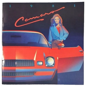 ORIGINAL 1981 CHEVROLET CAMARO VERKAUFSPROSPEKT 12 SEITEN OLDTIMER Z28 80er RETRO - Bild 1 von 6