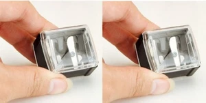 2 Pack- Rite Aid Renewal Deluxe Lip & Eye Pencil Sharpener - Picture 1 of 1