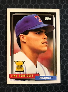 ⚾ 1992 Topps Baseball #78 - Ivan Rodriguez - Rookie RC - Texas Rangers ⚾ - Picture 1 of 2