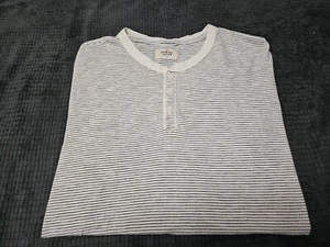 Camicia manica corta a righe Henley Marine Layer taglia M/L - Foto 1 di 11