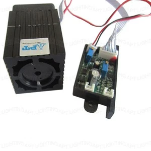  Focusable 12V 200mW 532nm green laser module TTL continuous work Steady working - Picture 1 of 8