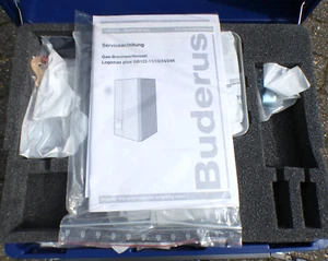 Maleta de servicio Buderus para caldera de condensación de gas Logamax plus GB122-11/19/24/24K - Imagen 1 de 4