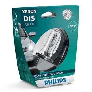 D1S PHILIPS Xenon X-tremeVision HID Car Headlight Bulb (single) 85415XV2S1 gen2 - Picture 1 of 1