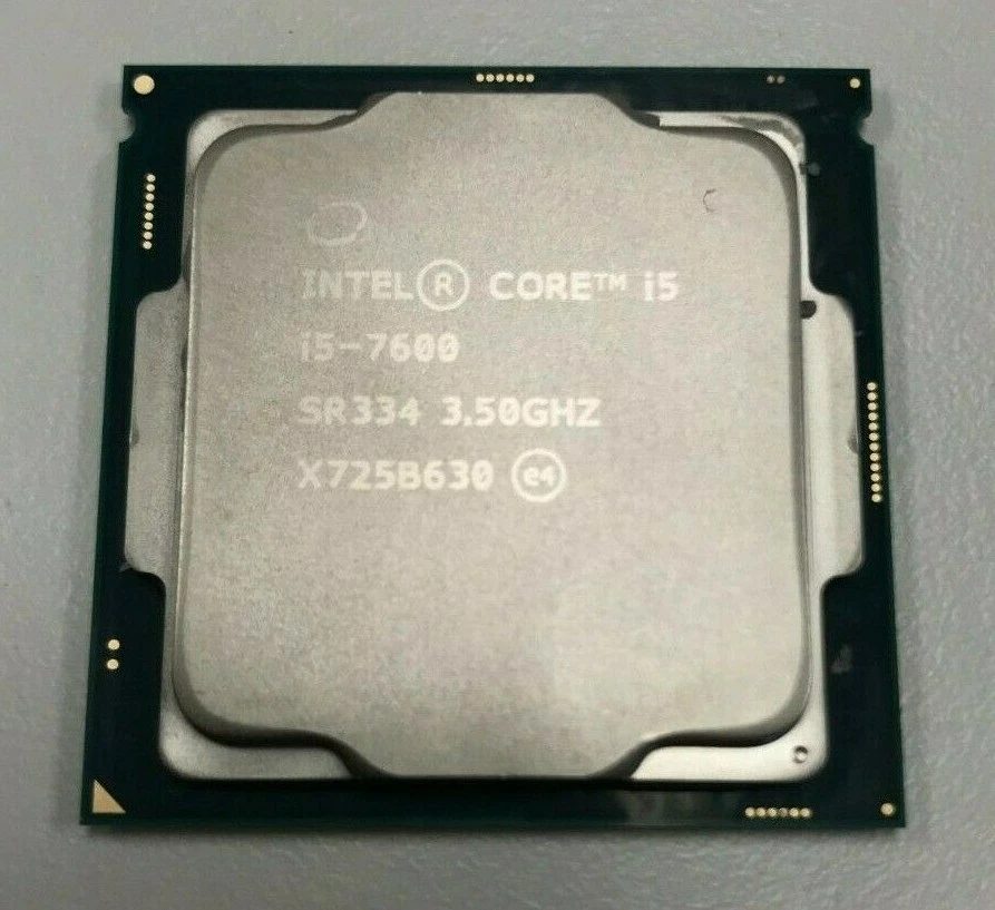 Procesador Intel Core i5-7600 de cuatro núcleos de 3,8 GHz SR334 LGA1151 Foto 1 de 1
