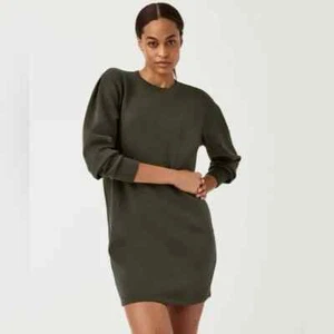 Vestido Spanx AirEssentials Cuello Redondo Cambio en Verde Palma Oscuro Airluxe Tejido S Nuevo con Etiquetas - Imagen 1 de 10