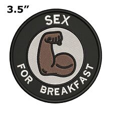 Breakfast of Champions Sex Muscle Punk Iron on Patch