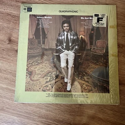 JOHNNY MATHIS ME AND MRS. JONES 1973 VINTAGE QUADRAPHONIC QUAD LP CQ 32114 Ex - Image 1 of 4