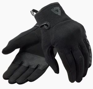 GUANTI MOTO GLOVES REV'IT ACCESS BLACK NERO TG S TOUCH SCREEN - Foto 1 di 2