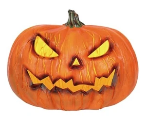 Red Shed Orange Light Up Halloween Eerie Pumpkin, Polypropylene Material - Picture 1 of 11