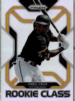 2022 Panini Prizm #RC-2 Oneil Cruz Rookie Class Silver Prizm Pittsburgh Pirates - Image 1 of 2