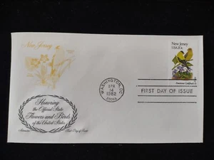 USA Artmaster FDC  - 1982  State Flowers and Birds - New Mexico - Picture 1 of 1