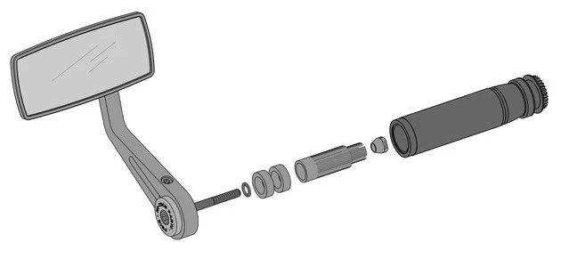 Puig Look Mirror Black 3764N - Изображение 1 из 1