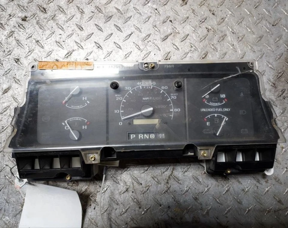 1994-1995 Ford F150 F250 F350 Speedometer Instrument Cluster W/o Tachometer Oem - Image 1 of 4