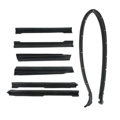 Convertible Top Weatherstrip Seals Set for 68-72 Gran Sport Skylark Chevelle GTO - Image 1 of 3