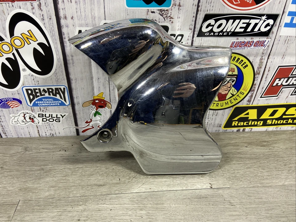 2000-02 Honda Shadow VT 750 C VT750CD ACE Engine left side sprocket cover - Image 1 of 4