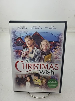 A Christmas Wish DVD Hallmark Channel Kristy Swanson HTF RARE OOP Free Fast Ship - Image 1 of 4