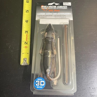 Savage Gear R-200-BR 3D Rad Rat 20 cm 32g Floating or Diving Fishing Lure Brown - Image 1 of 3