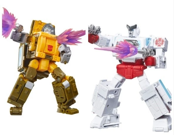 86-27 Brawn and 86-28 Autobot Ratchet 2-Pack Deluxe Class | Transformers Studio - Image 1 of 4