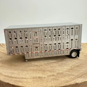 Diecast Wilson Trailer Co Silver Star Viehanhänger Anhänger nur Maßstab ? - Bild 1 von 14