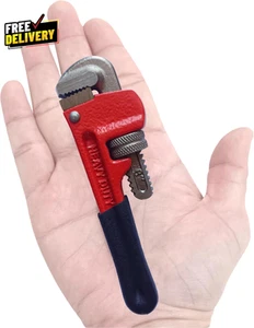 Small Pipe Wrench 6 Inch Straight Adjustable Mini Pipe Wrench Heavy Duty for.... - Picture 1 of 4