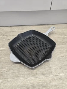 Le Creuset Square Griddle Skillet Pan Grey 26cm - Picture 1 of 5