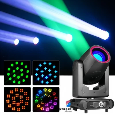 Sharpy Beam 300w Moving Head Light With Halo DMX512 Led Beam Moving Head DJ Ligh - Image 1 of 4