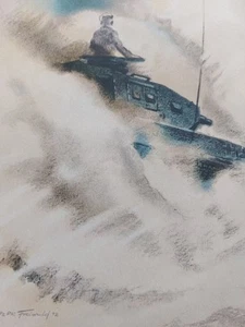 WW 2 German Tank Poster - Picture 1 of 7