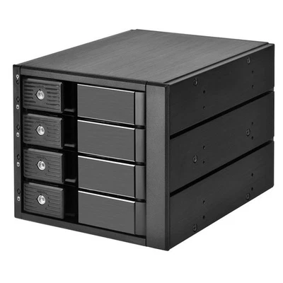 SilverStone SST-FS304-12G Black HDD Detachable Frame 3.5" Serial Attached SCSI - Image 1 of 4