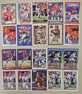 Lote de 20 cartas de John Elway NFL HOF Broncos ¡imprescindible para cualquier coleccionista! ¡S&H GRATIS! - Imagen 1 de 3