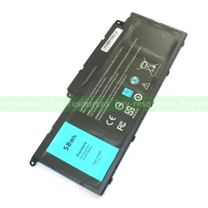 New F7HVR G4YJM Battery for Dell Inspiron 14 7437 15 7537 17 7737 7746 062VNH - Picture 1 of 4
