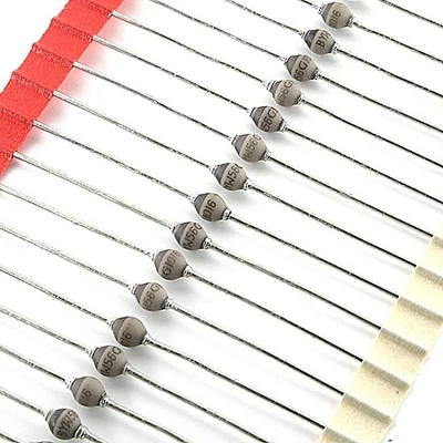 [100pcs] G2M Diode 1000V 2A G2M-7000 G2M-E3-54 Axial DO204AP - Bild 1 von 3