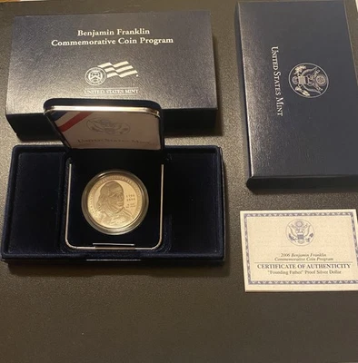 2006 Poof Benjamin Franklin Commemorative Lot -The Scientist and Founding Father - Image 1 of 4